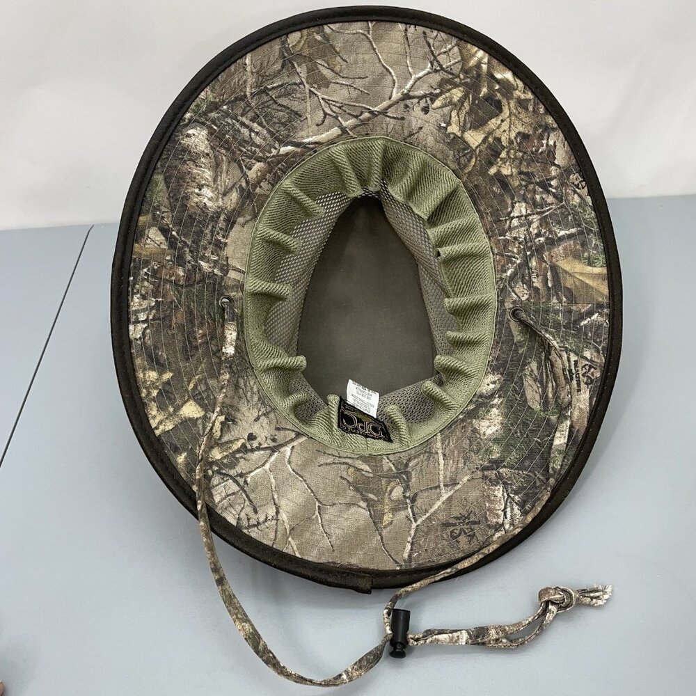 Dorfman Pacific Co Safari Camo Hat DPC Vented Wide Brim Hunting Fishing Outdoor - Picture 9 of 12